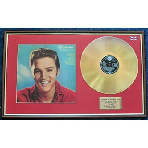 Elvis Presley 24 Carat Gold Disc and Cover Cover