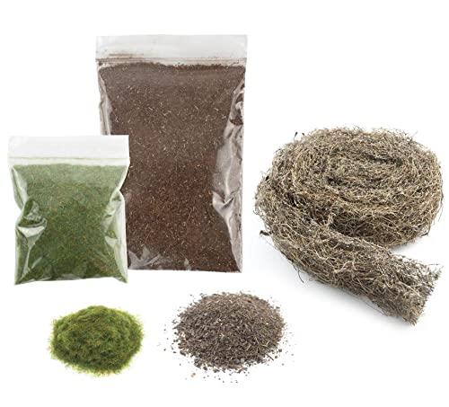 War World Scenics Autumn Hedgerow Modelling Kit – Modelling Model Railway Railroad Wargame Layout Scenery Terrain Landscape Diorama Materials Track All Gauges