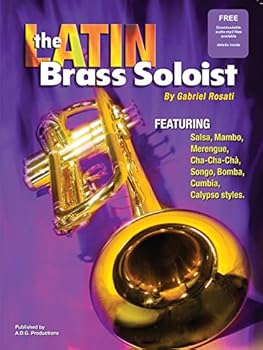 Paperback Latin Brass Soloist Book/audio files Book
