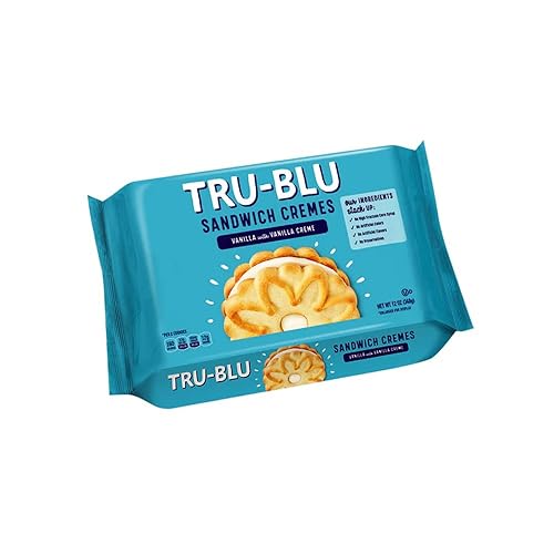 Miniatura 9 de Tru Blu Galletas de especias de canela con sabor a queso crema, sin ingredientes artificiales, sin jarabe de maíz de alta fructosa, fabricadas en