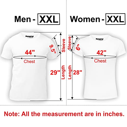 Image of Hangout Hub Couple Tshirts Matching Twinning Tees for Men Women | Set of 2 | Printed|Regular Fit | Cotton T-shirts|Half Sleeves |Round Neck|Couple Dress