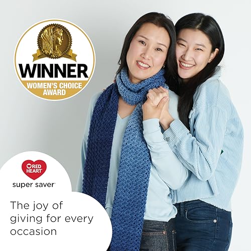 Image of Red Heart Super Saver Ombre Gold Bar Yarn - 2 Pack of 283g /10oz - 100% Acrylic - #4 Worsted (Medium) - 482 Yards - Knitting /Crochet