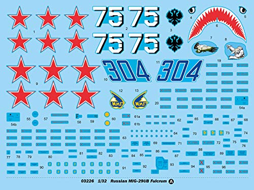 Trumpeter- Russian MIG-29UB Modellino da Costruire 1/32 Mig