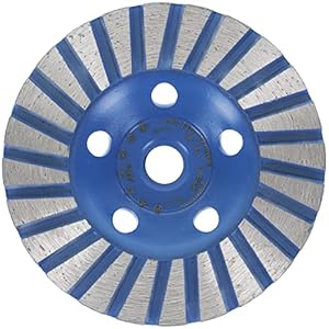 Prodiamant Lamellenwiel voor diamantplaten, professionele kwaliteit voor beton, natuursteen, metselwerk, dekvloer, universele schijfschuurmachine met diamantsegment
