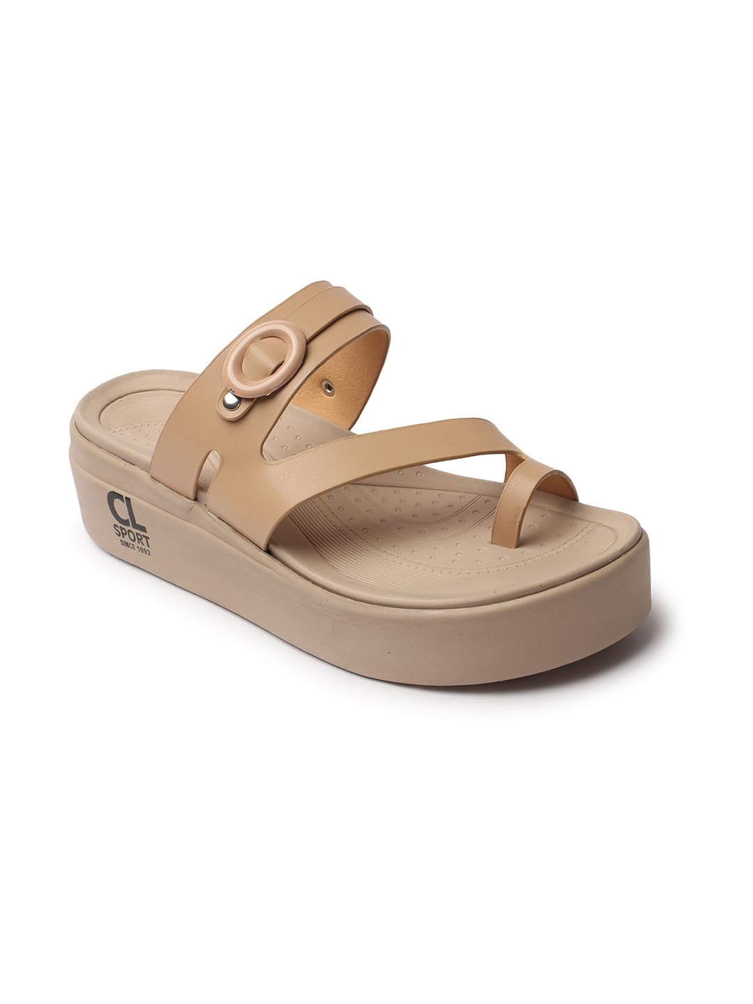 carlton london sports Carlton London women's Adjustable Flatform Toe-Loop Sandals-picture-36
