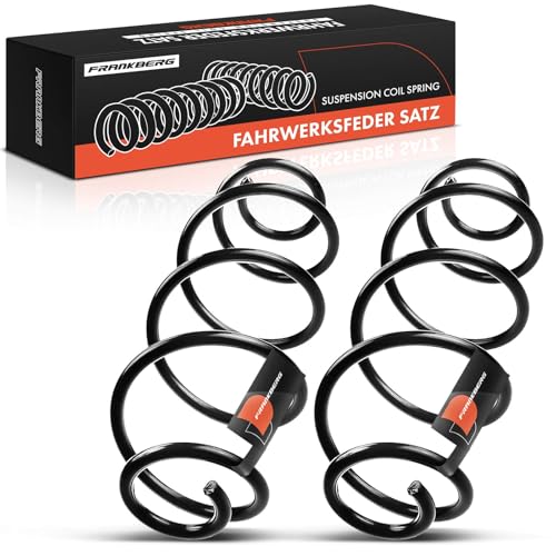 Frankberg 2 Muelles De Suspensión Traseros Para Peugeot 308 SW II Y Citroën C4 Picasso II, Ref. 9805385280