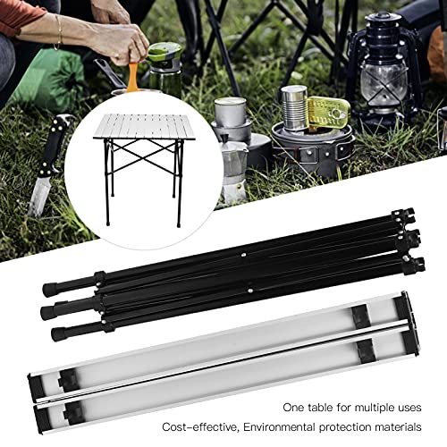 Table de camping pliante haut de gamme en alliage d'aluminium de précision - 5