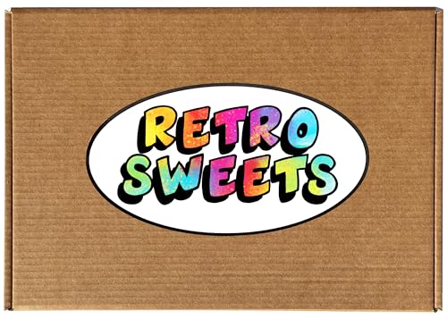 Retro Sweets Gift Box. Packed with Sweet. Hamper Letterbox Gift for Women, Men & Kids. Perfect Present for Get Well Soon, Birthday, Thank You, Fathers Day - Image 5