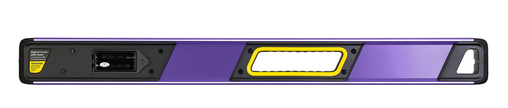 Verk LD60 Inclinometro Digitale, Livella a Bolla & Metro Laser | Strumento di Misura Angoli 3-in-1 con Laser a Croce Goniometro Elettronico Base Magnetica per Falegnameria e Fai da Te