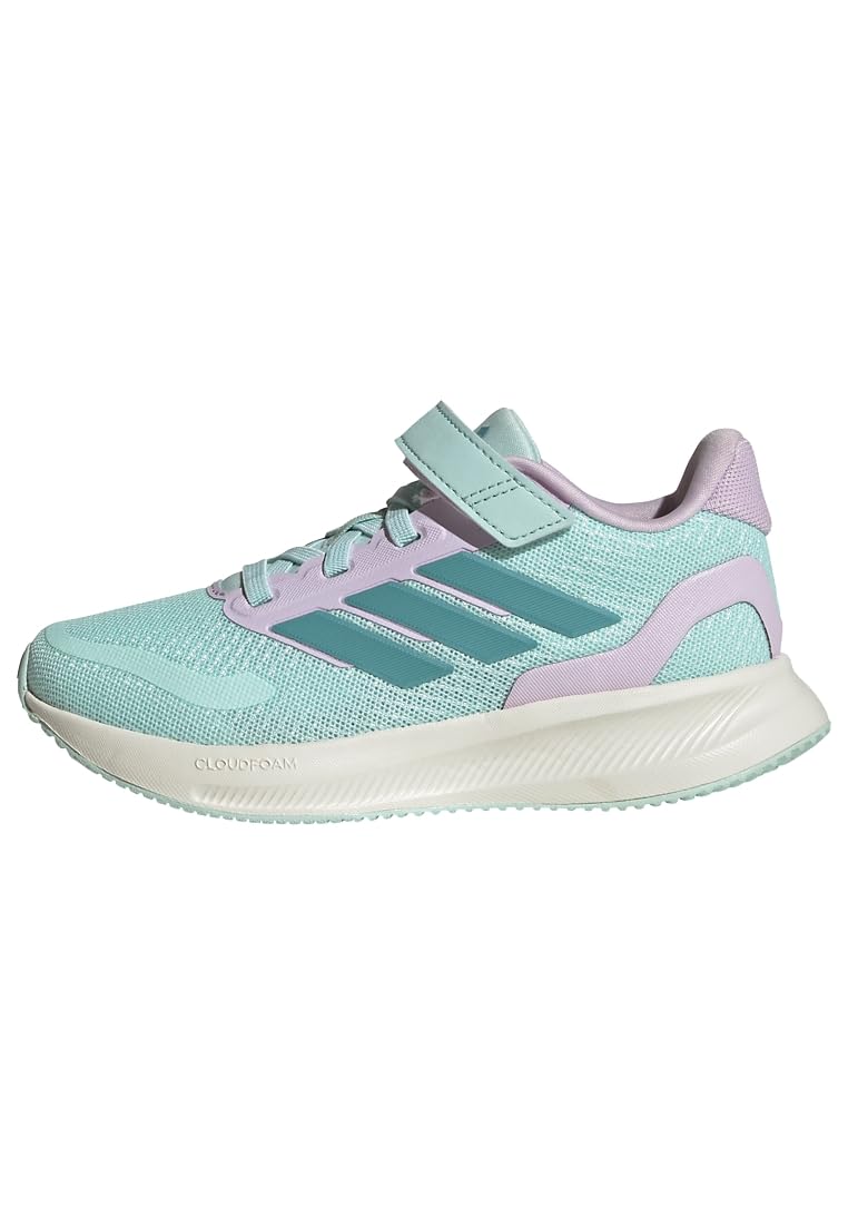 adidas Unisex Kids RUNFALCON 5 Shoes Kids, Halo Mint/Mint ton/ice Lavender, 10 UK Child