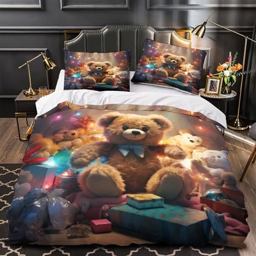 Parure de lit aventure de surf 3D en microfbre 260x220 cm - 2