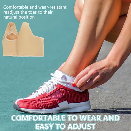 ROSENICE Protezione Per Alluce Valgo In 2 Pezzi, Fascia Per Alluce correttore tutore per alluce valgo donna Per Il Sollievo Dal Dolore - 6