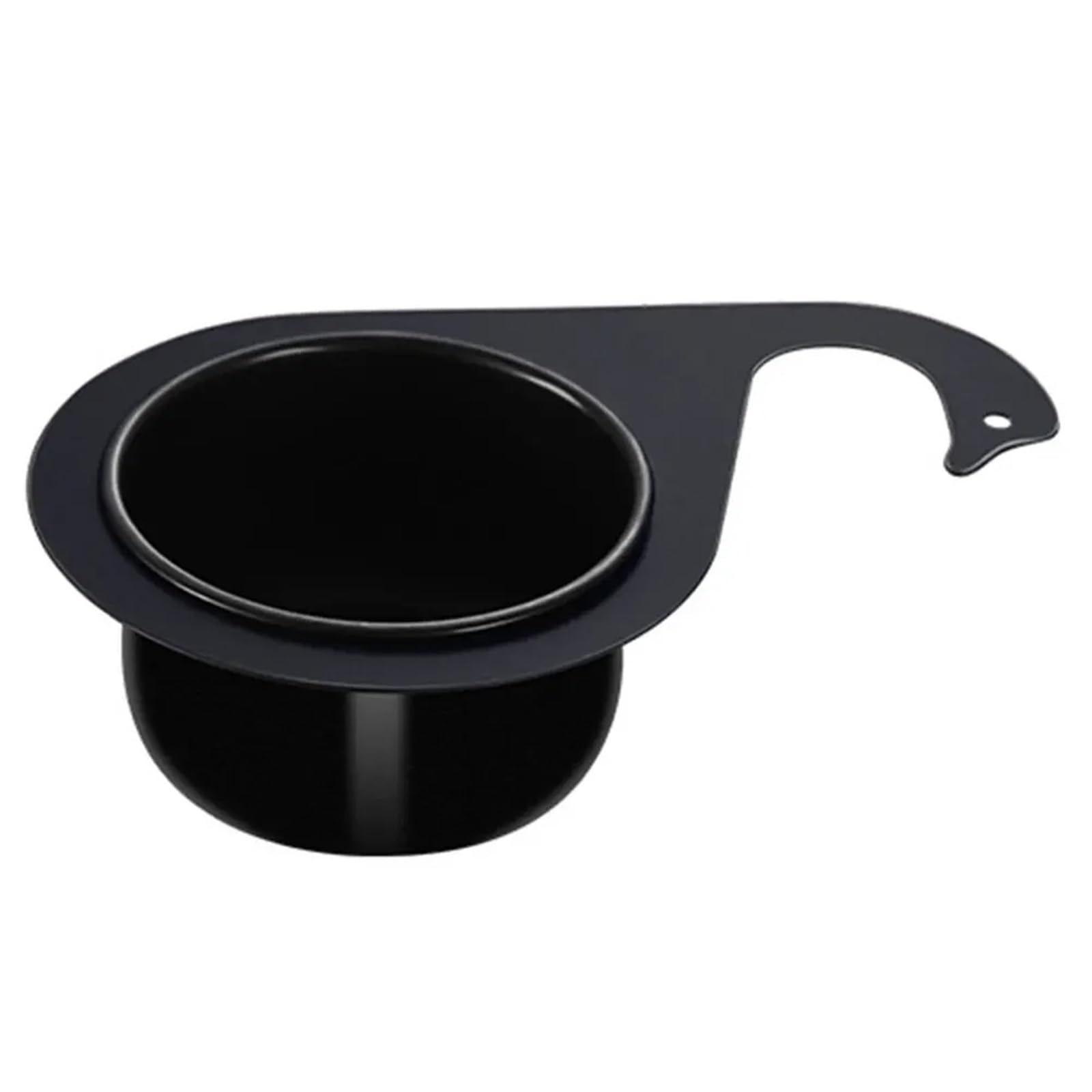 Baynopurin Black Sink Strainer Waste 2Pcs Swan Shaped Steel Sink Drain Basket