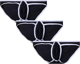 Faringoto Mens Underwear Thin Modal U Convex Briefs Refreshing Breathable Panties