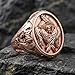 925 Sterling Silver Seraphim Angel Ring - Handcrafted Six Winged Guardian Signet - Detailed Religious Statement Jewelry for Men