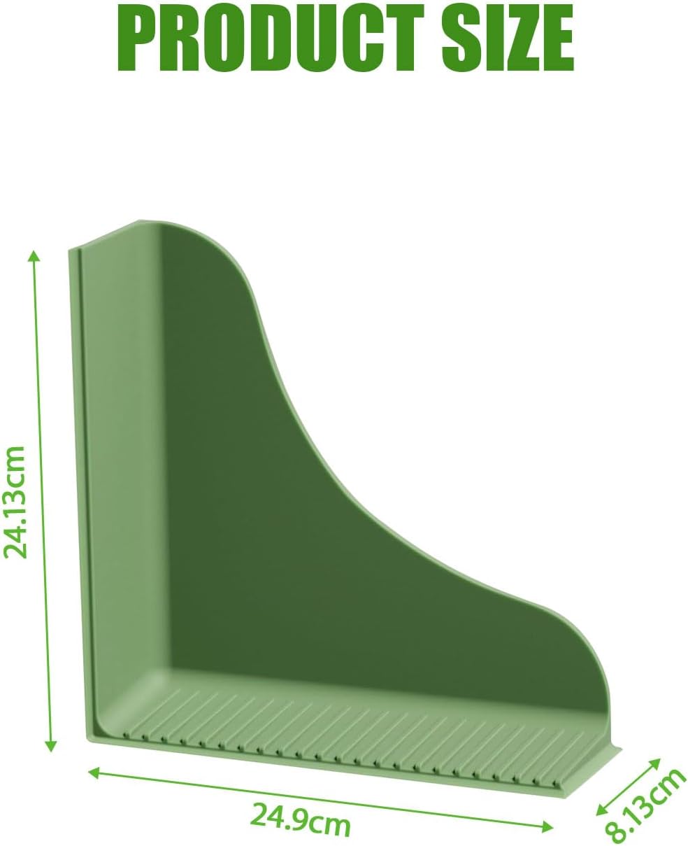 Large Shower Splash Guard for Walk in Bath Tub Guards, Showers Corner Bathtubs Water Blocker, Guards to Keep Water in