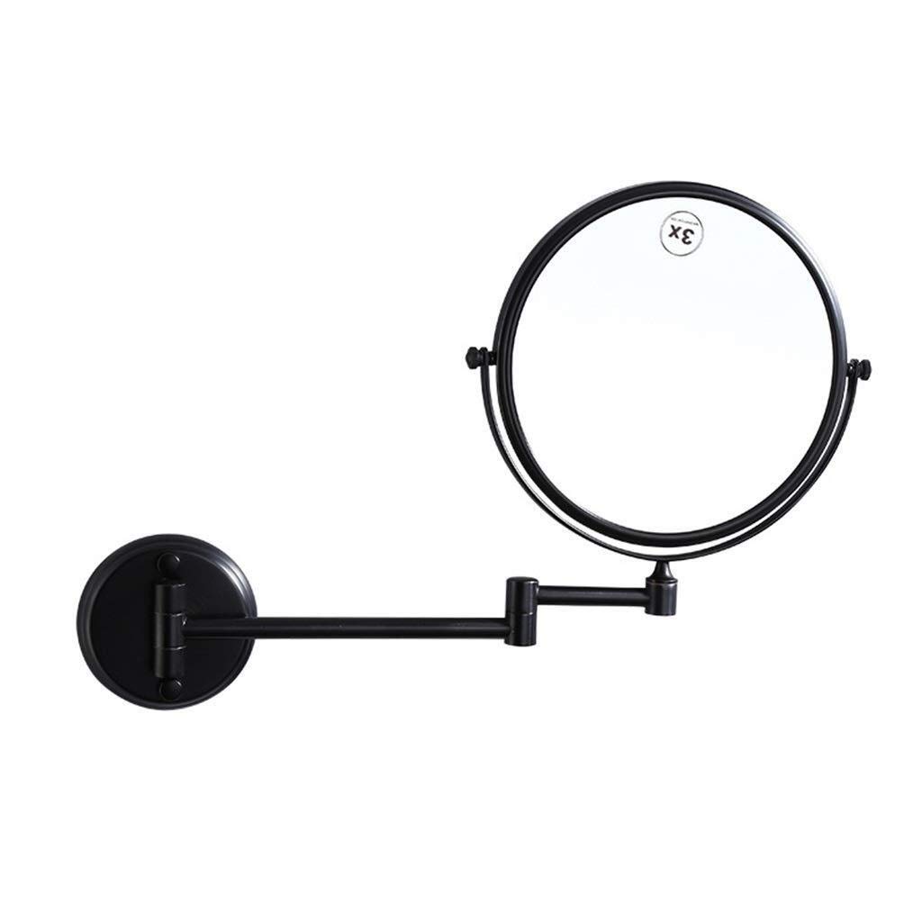 Miroir de beauté mural pliant pour illuminer votre routine de maquillage chaque matin