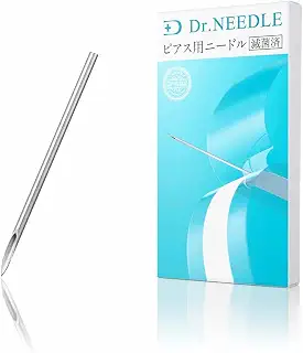 ドクター・ニードルPro 滅菌済 14G 医療用ステンレス ピアス ニードル ピアッサー ボディピアス 軟骨ピアス 1本