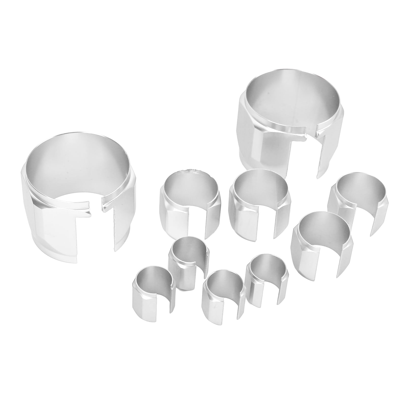 Amazon.co.jp: 柔軟なステンレススチールホースカバーキット、車両