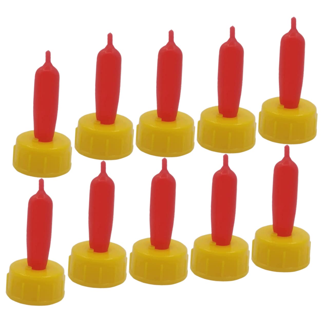 Abaodam 12Pcs Lamb Milk Drink Nipples Bottle Nipple for Sheep Goat and Calf Feeding Lightweight and Easy to Use Accessories for Young Livestock Care