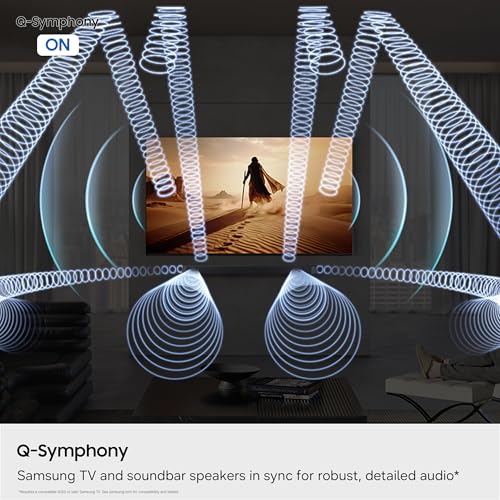 Image of Samsung Q-Series Soundbar HW-Q900H 7.1.2ch with Wireless Subwoofer, Wireless Dolby Atmos, Q-Symphony, SpaceFit Sound Pro, Adaptive Sound, Game Mode Pro, Alexa Built-in (2026 Model)