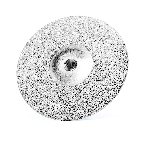1 Piece 5inch Multi Purpose Diamond Cutting Grinding Disc Vacuum Brazed Double Sided Saw Blade Wheel For Stone Marble Concrete,M14 Thread