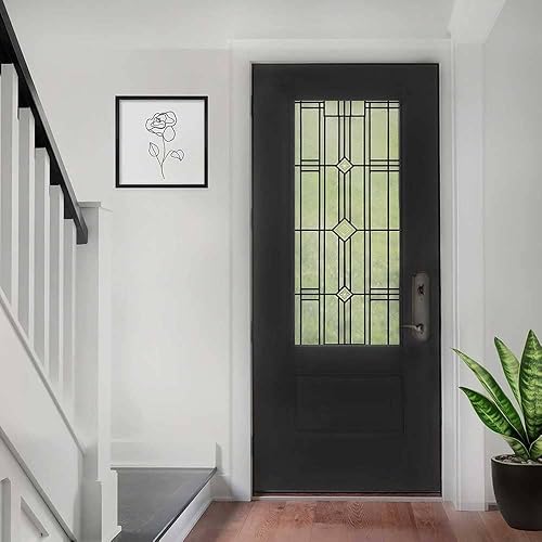 Miniatura 9 de UNI - Película para ventana, adhesivos estáticos, no adhesivos, 3D, con protección UV (antiguo, 37.4 x 24.4 pulgadas)