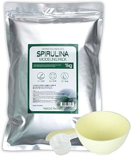 NEEDS NATURE Derma Tech Spirulina Modeling Pack 1kg + Pack Tool Set