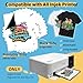 TECKWRAP Printable Heat Transfer Paper for T-Shirts 15 Sheets, 8.3