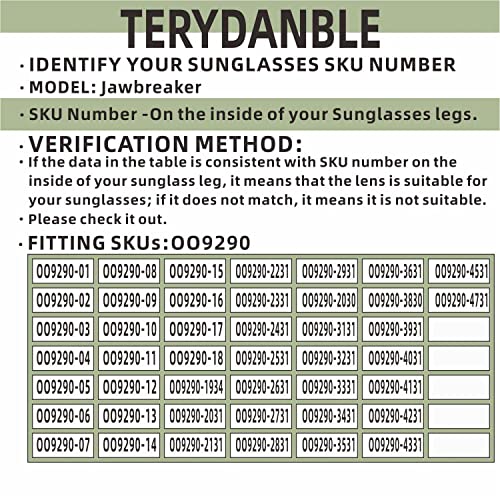 Lentilles pour Oakley Jawbreaker de rechange pack double couleur - 6