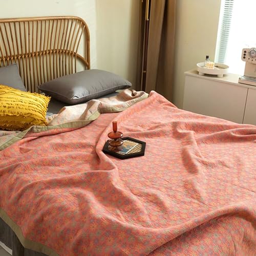Couverture boho réversible pour des soirées cocooning chaleureuses sur le canapé du salon