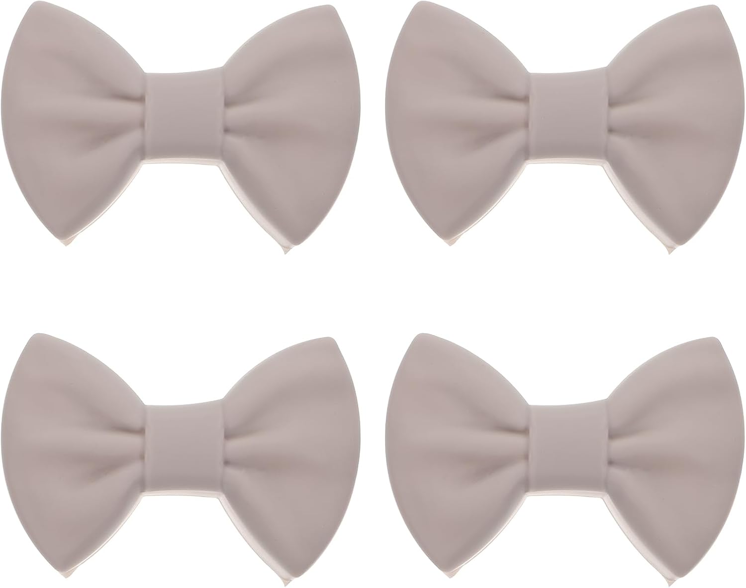 Hemoton シリコン蝶結びアシストハンドルホルダー、鋳鉄製ハンドルカバー鍋ハンドルホルダー ノンスリップ鍋つかみスリーブ 鋳鉄製