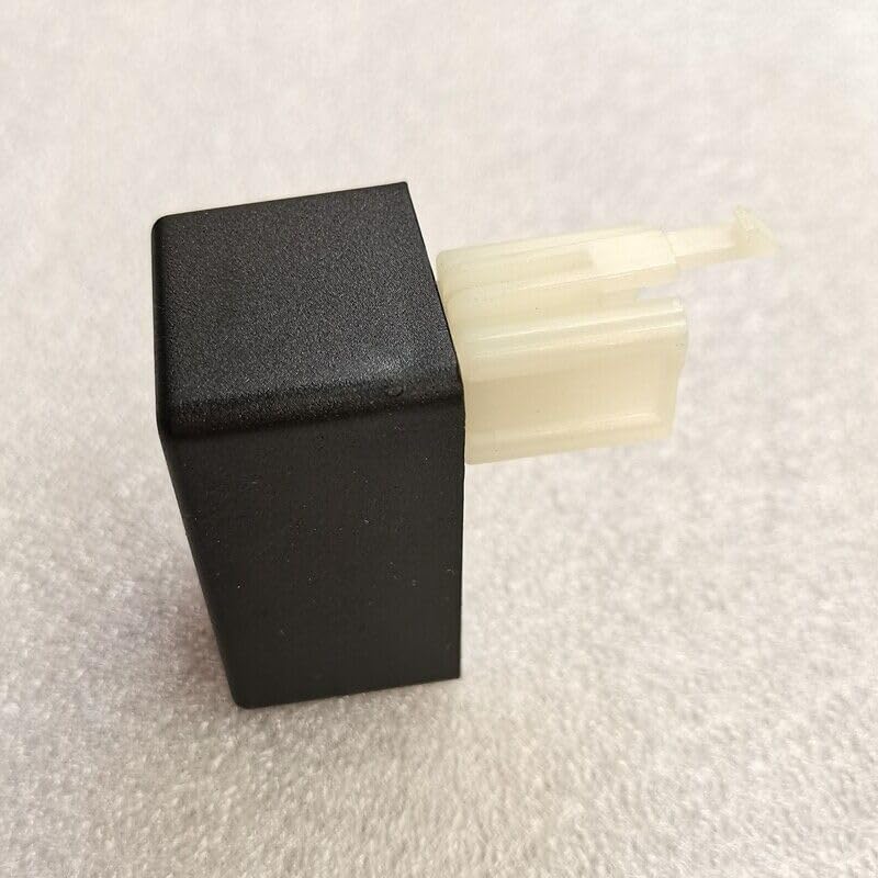 Automatic Fuel Pump Cut Off Relay, 12V, 30A, 1A, 2 Terminals, Black, Normally Open, Screw Mount, Screw Connector, Compatible with Hoonnddaa CB400F CB1 89-90 CBR250 MC19 CBR400 NC23 87-94