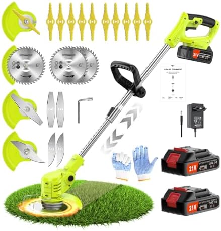 COUPE BORDURE SANS Fil Débroussailleuse à Batterie électrique Sans Fil Débroussailleuse à Batterie électrique 316158766029