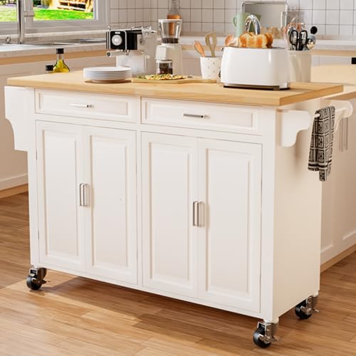 HiDSLiving Kitchen Island with Storage 54