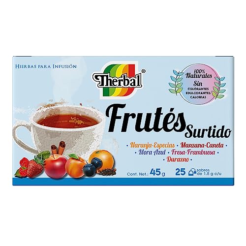 Reviews de Serenate te Top 10. 40 Therbal Infusión Surtido de Frutes 25 Saquitos