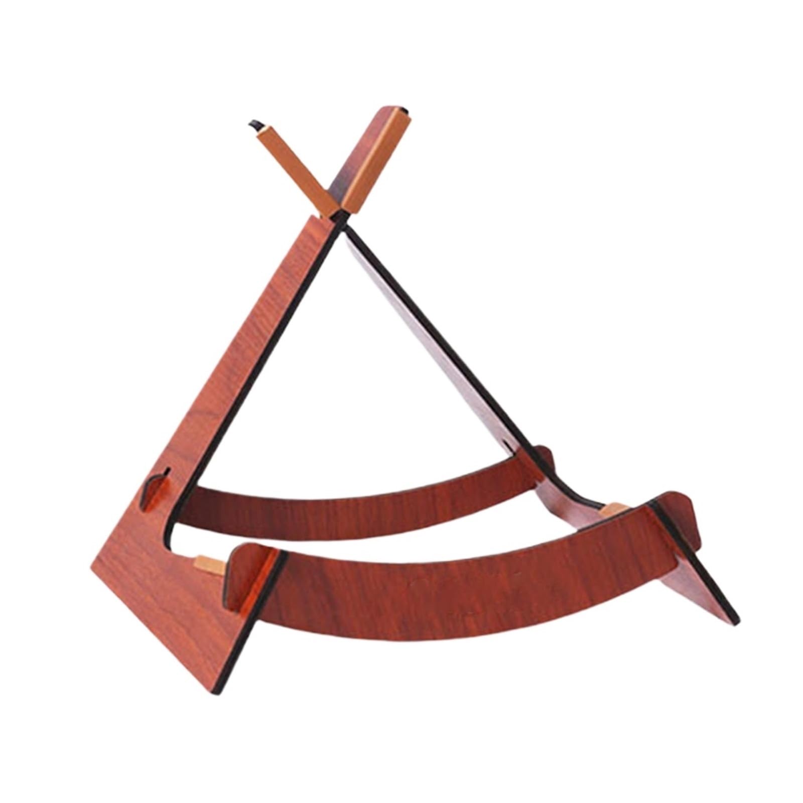 GCYEIDMA Guitar Stand Wood Wooden Guitar Stand Sturdy Violin Support Holder For Acoustic Bass Classical(Light Brown)