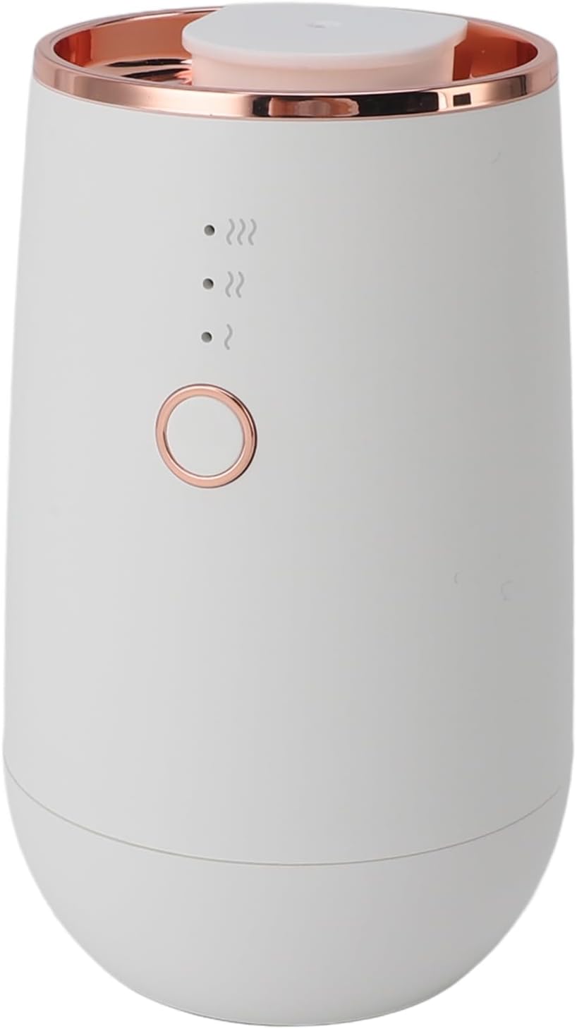 Smart Car Air Fresheners, Compact Essential Oil Diffuser with Automatic Operation, Longlasting Fragrance for Home or Office (White)