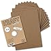 Produktbild 100 Blatt Vintage Kraftpapier DIN A4 120g braunes Recycling-Papier, komplett ökologischer Brief-Bogen - Briefpapier UmWelt by GUSTAV NEUSER