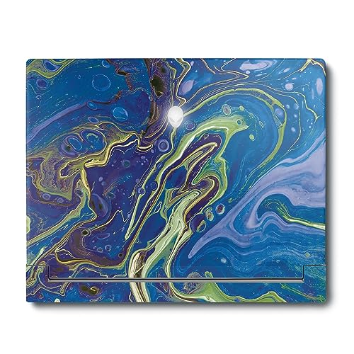 Image of MightySkins Skin Compatible with Alienware X16 R1 (2023) Full Wrap Kit - Blue Pour | Protective, Durable, and Unique Vinyl Decal wrap Cover | Easy to Apply & Change Styles | Made in The USA