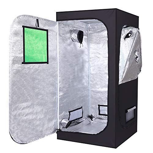 Alightup Chambre de Culture 90 x 90 x 180 Tente de Culture Indoor Kit Complet Box Culture Grow Box Mini Serre pour Semis pour Plantes Interieur Cover
