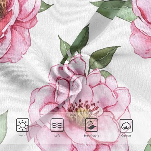 Watercolor Pink Flowers Toddler Girls's Underwear 2T 202c14083