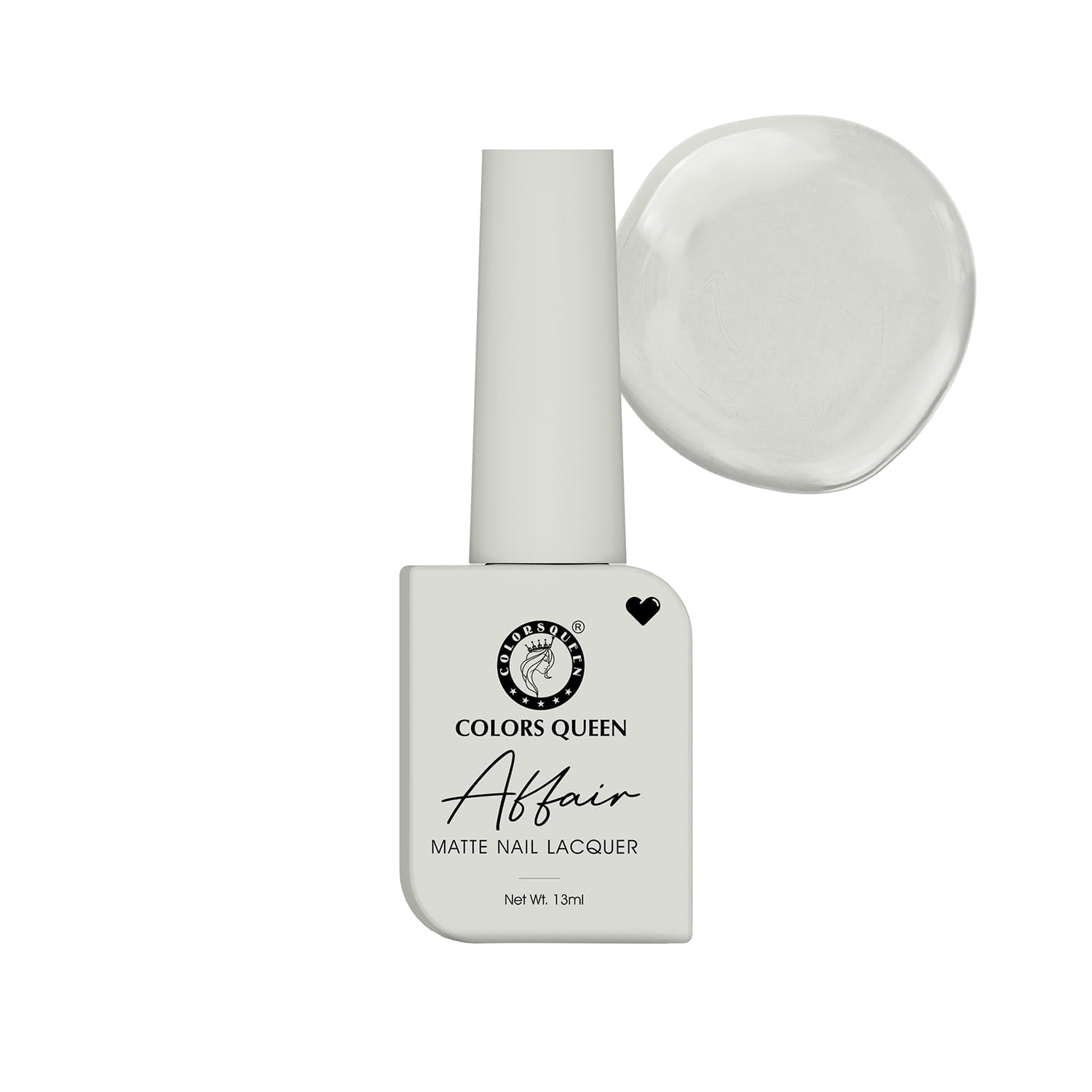 VICKY GENERAL STORE Quick Drying Nail Polish Set | Semi Matte Finish Nail Kit, Highly Pigmented & Long Lasting Enamel - 13ml Each (Moon Mist)