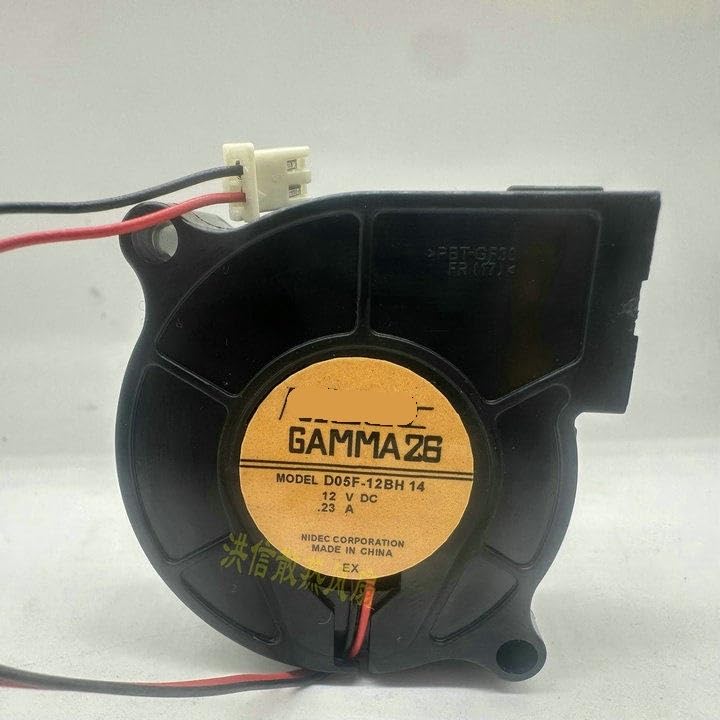 for D05F-12BH 14 50mm 50x50x25mm DC 12V 0.23A Blower Fan