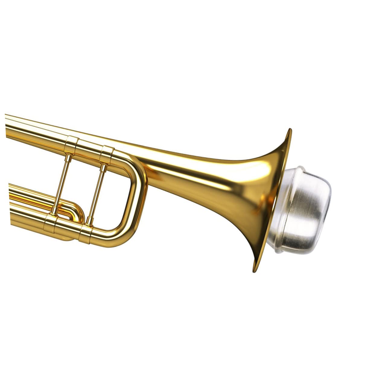 Toyvian 3pezzi Silenziatore Per Tromba Materiale Leggero Pratico e Compatibile Con La Maggior Delle Trombe Per Pratiche Silenziose Senza Disturbo Per Familiari e