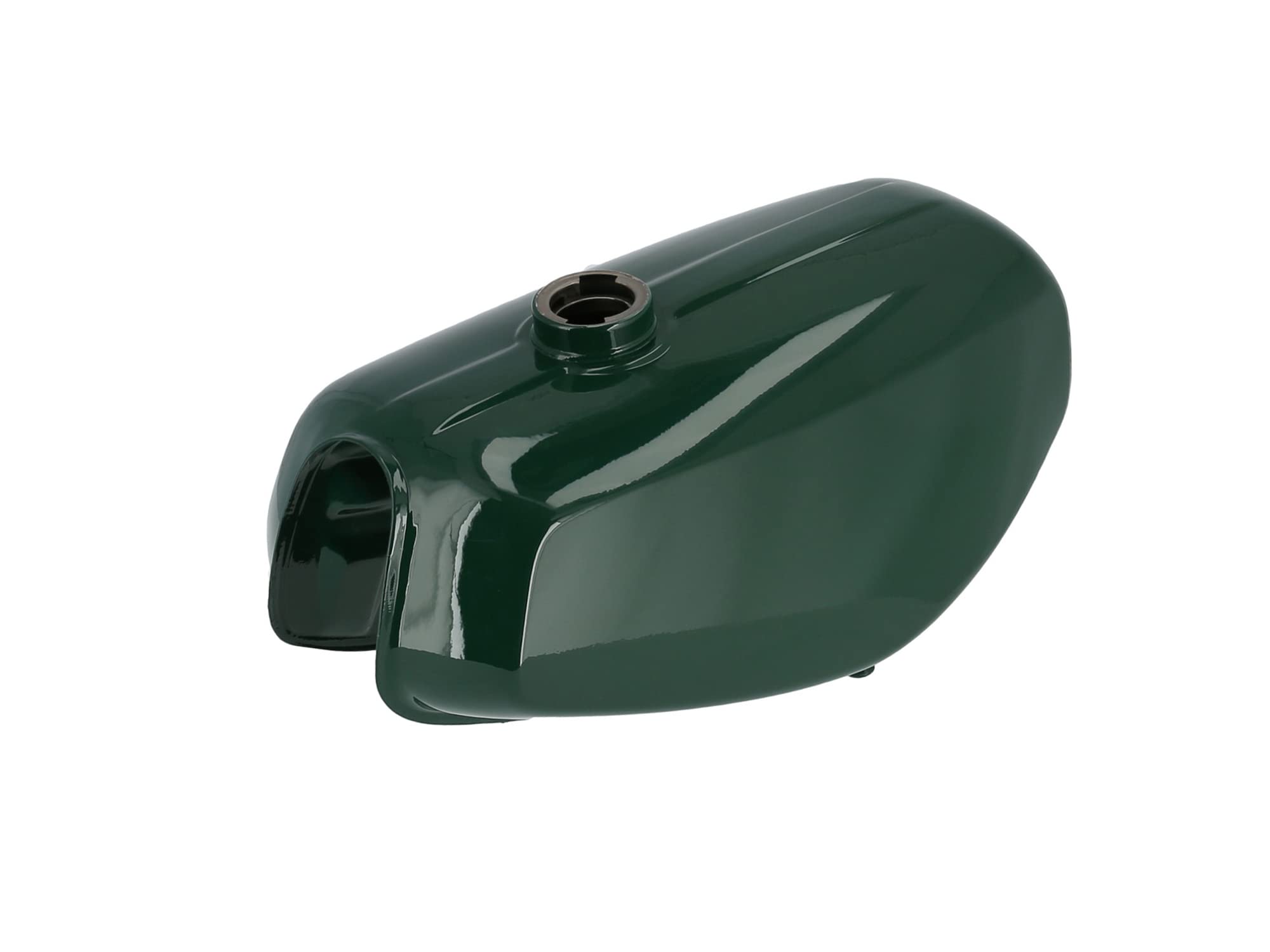Set: Tank + Seitendeckel Enduro, Grün RAL 6005 - für Simson S51E, S70E