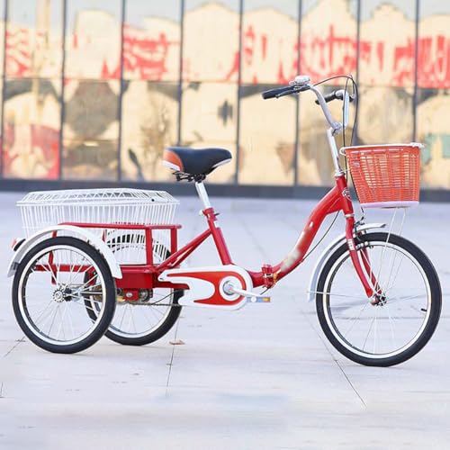 Triciclo Adulto 20 Pulgadas, Paseo con Asiento Ajustable miniatura 1