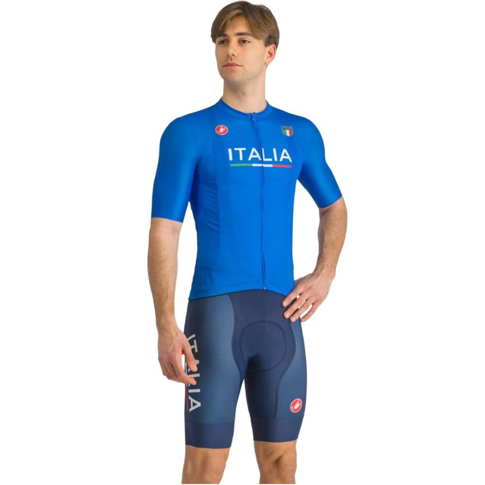 CASTELLI Italia Paris Competizione Bib Shorts - Blue, blue, XL