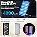 ULANZI PL-01 RGB Video Light, Portable RGB Camera Light with 4000mAh Battery, 360° Color 20 Light Effects, CRI≥95 2500-9000K LED Panel DSLR Photography Lighting for YouTube, Video Conference, Vlogging