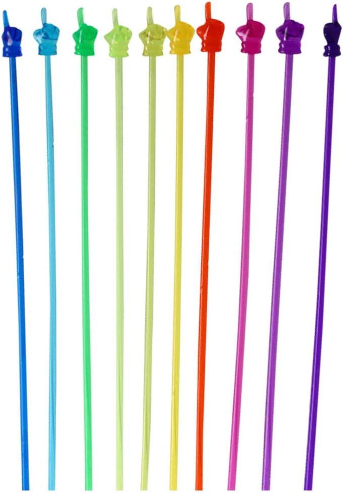 NUOBESTY 10Pcs Mini Hand Pointers Presentation Finger Pointer School Classroom Helper Teaching Aids for Teachers : Office Products